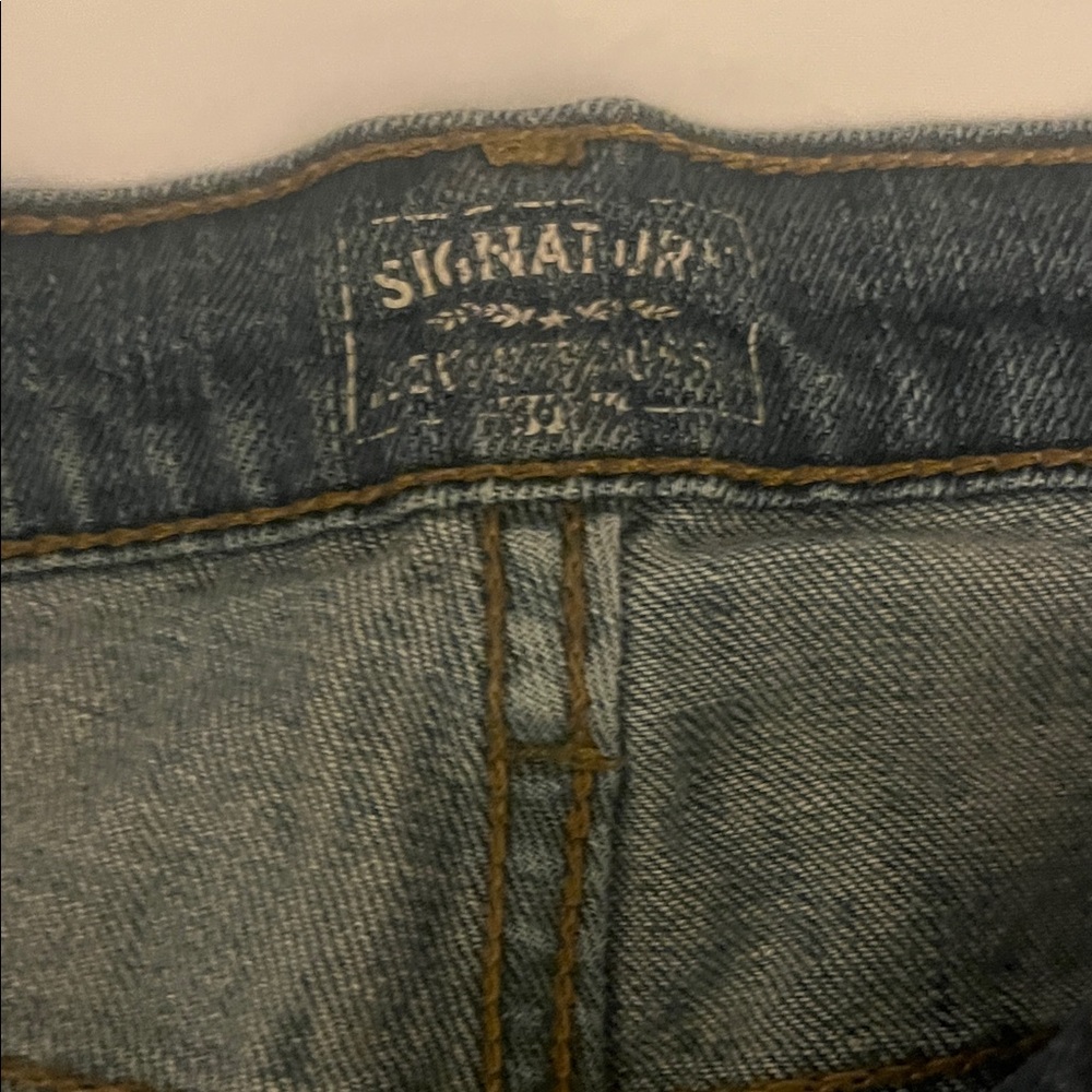 Signature Light Blue Denim Pants